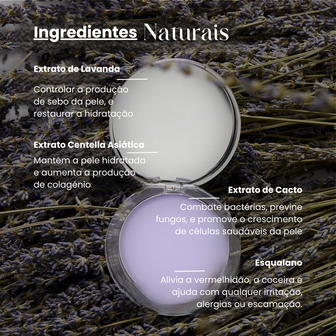 Pó Compacto Lavender Matte Chillab (LEVE 2 E ECONOMIZE)