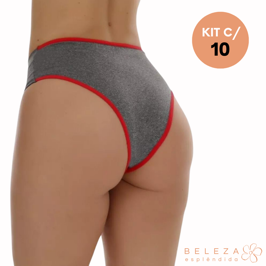 Kit Calcinha Fitness Modeladora - BellaFit™