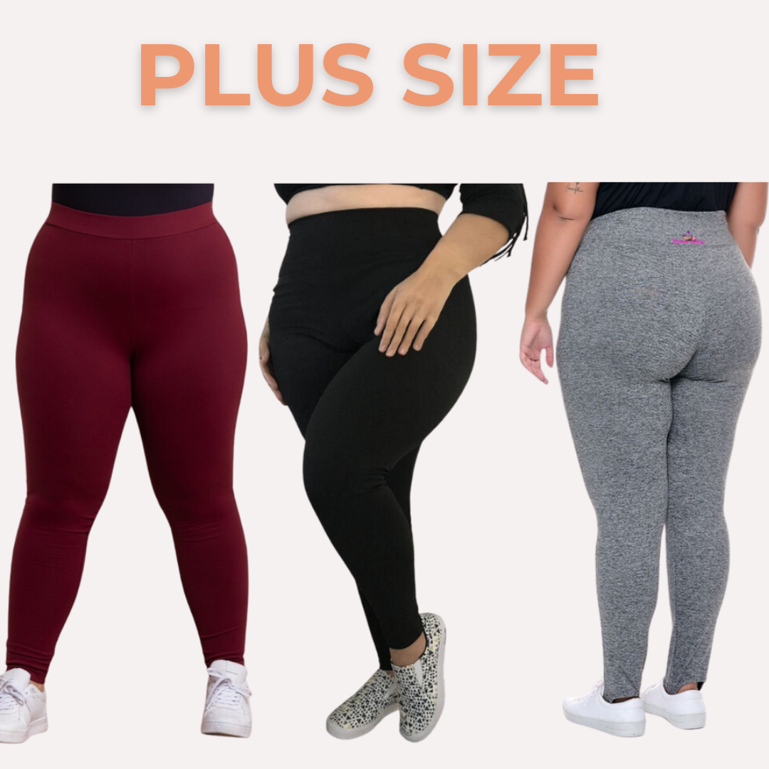 Kit 3 Calça Legging Bella (COMPRE 2 LEVE 3)