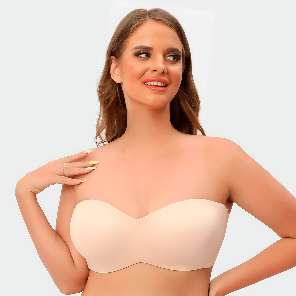 Sutiã Bella Comfort™ Premium - Suporte Máximo Sem Alças - (PAGUE 1 e LEVE 2)