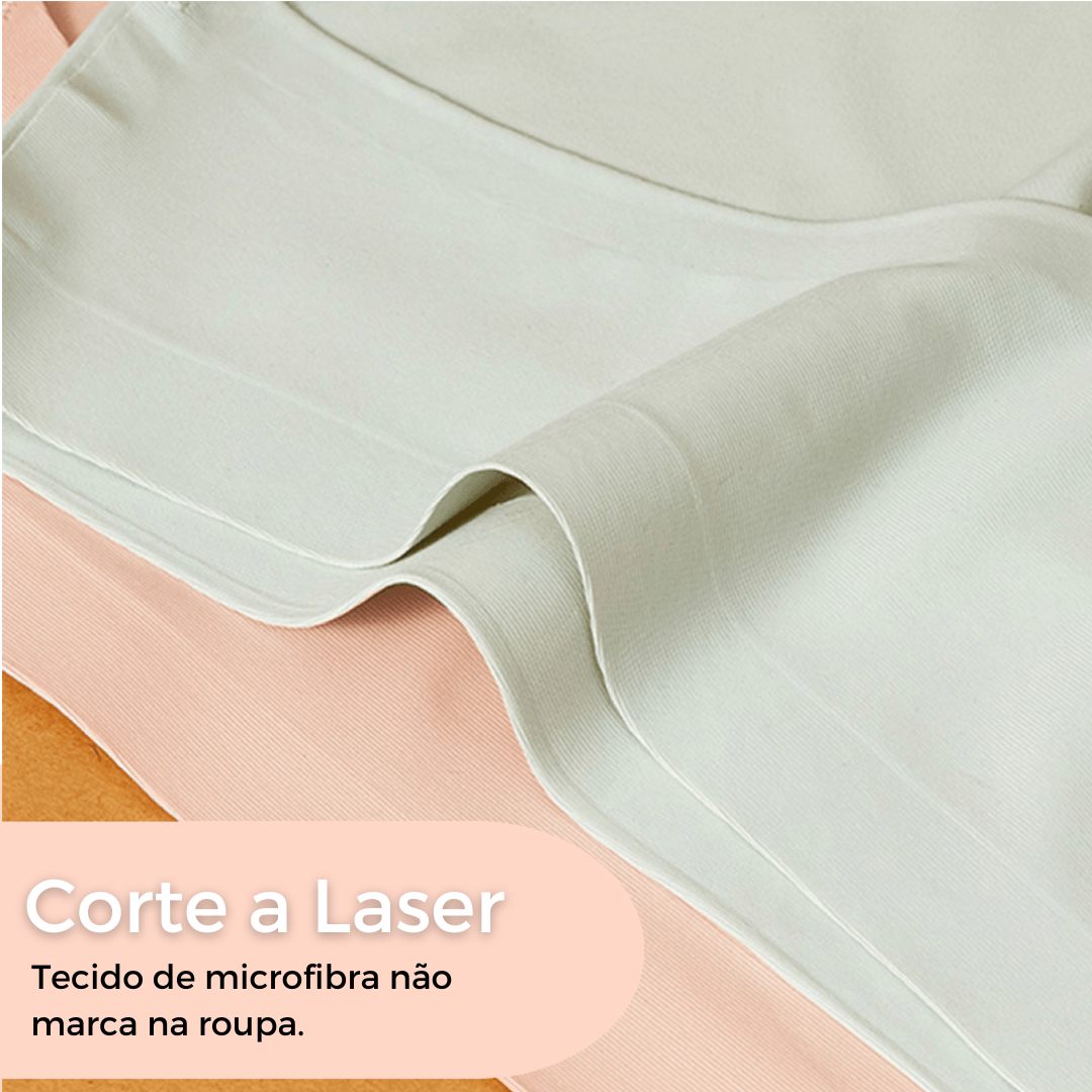 Calcinha Bella Comfort™ - Microfibra e Corte a Laser - Pague 5 e Leve 10