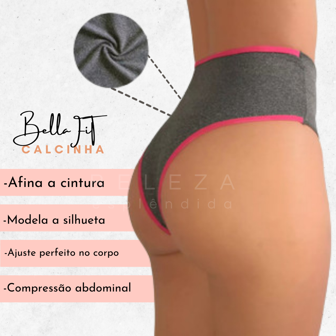 Kit Calcinha Fitness Modeladora - BellaFit™