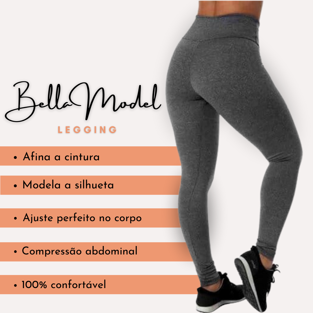 Kit 3 Calça Legging Bella (COMPRE 2 LEVE 3)