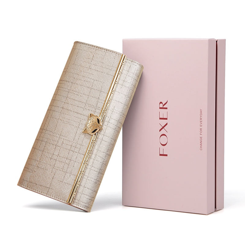 Carteira Feminina de Couro - FOX®