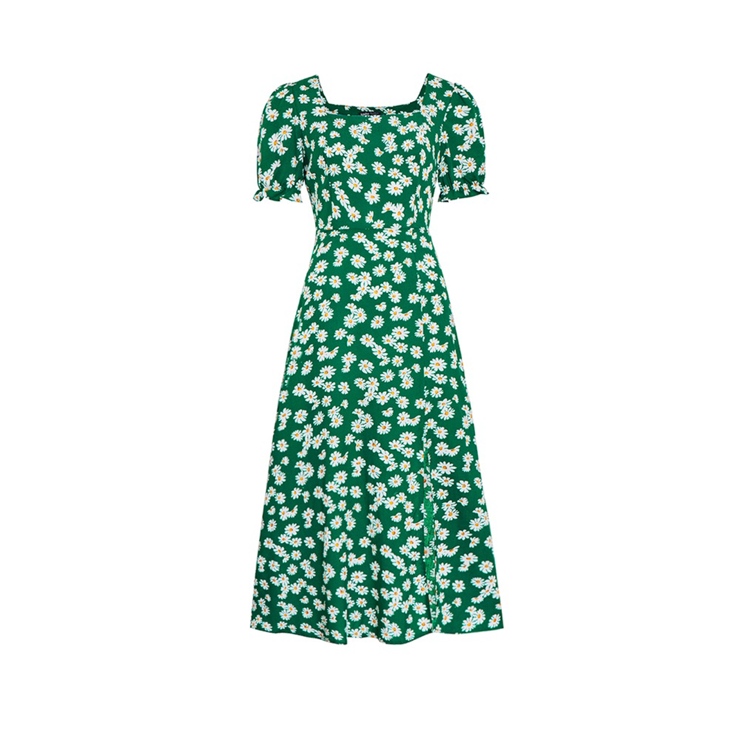 Vestido Allure - Floral de Gola + BRINDE