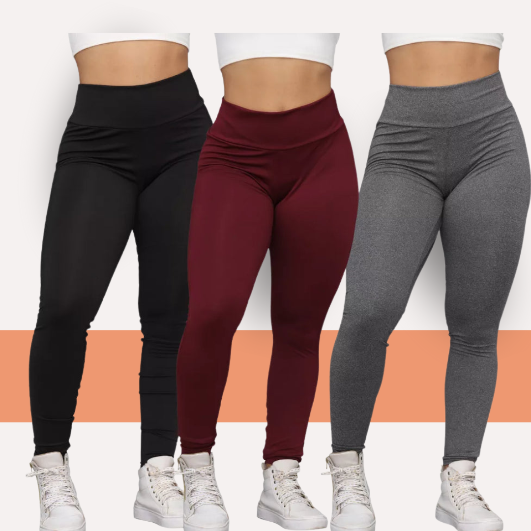 Kit 3 Calça Legging Bella (COMPRE 2 LEVE 3)