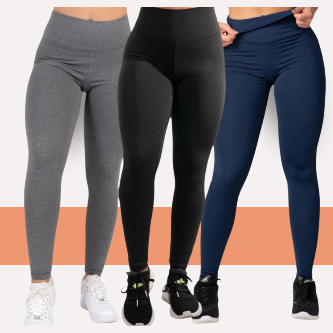 Kit 3 Calça Legging Bella (COMPRE 2 LEVE 3)
