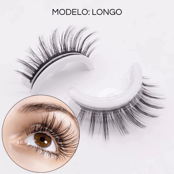 Cílios Bella™ Autoadesivos Reutilizáveis