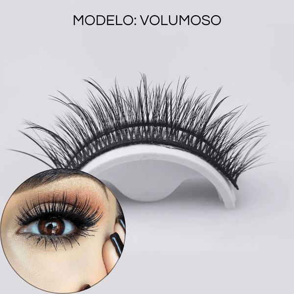 Cílios Bella™ Autoadesivos Reutilizáveis