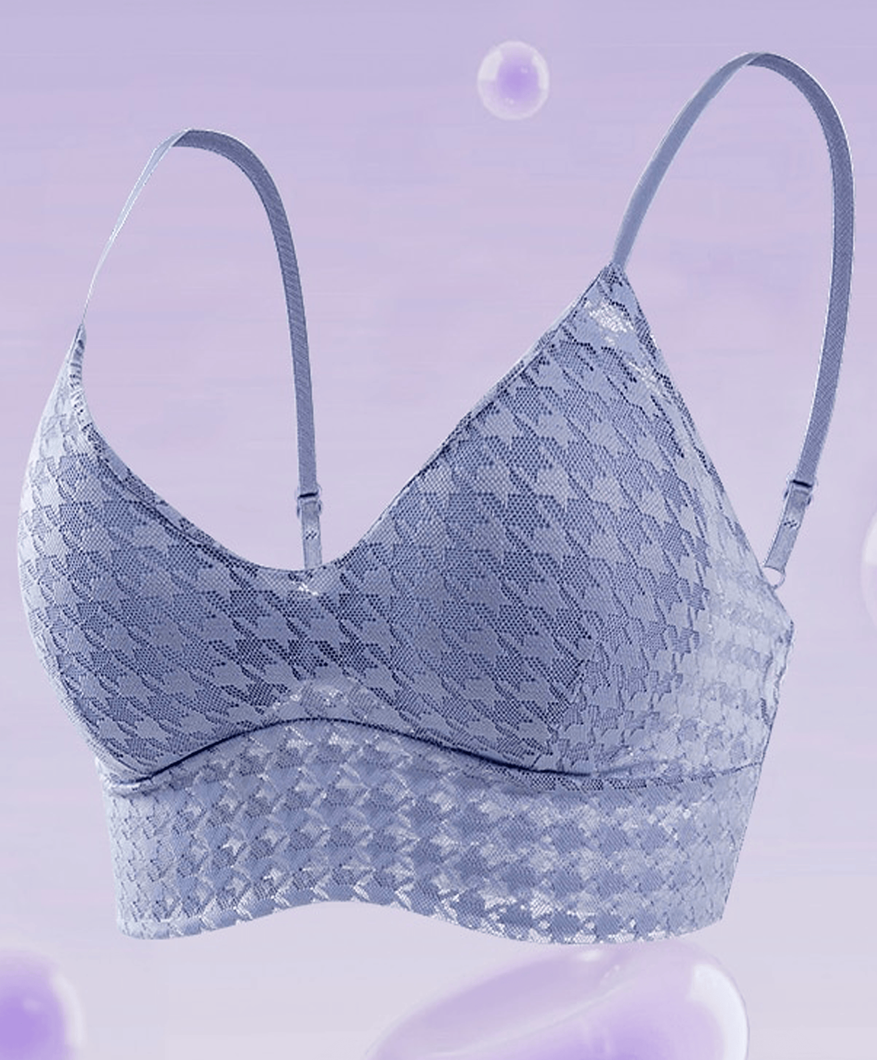 Cropped Feminino de Renda