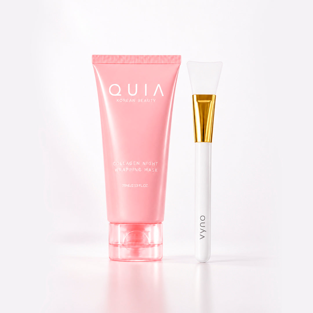 máscara de colágeno QUIA para skincare coreana