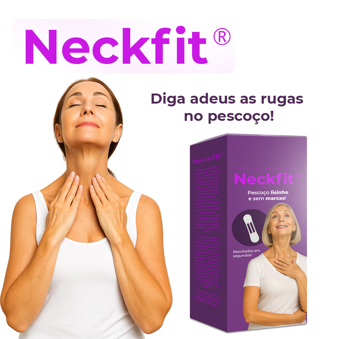 Neckfit - Adesivo para rugas e flacidez