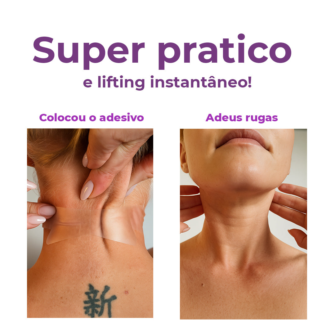 Neckfit - Adesivo para rugas e flacidez