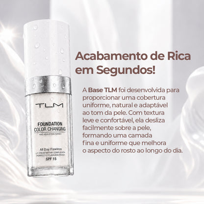 Base TLM 4 em 1 | Cobertura Perfeita e Ajuste Personalizado ao Seu Tom
