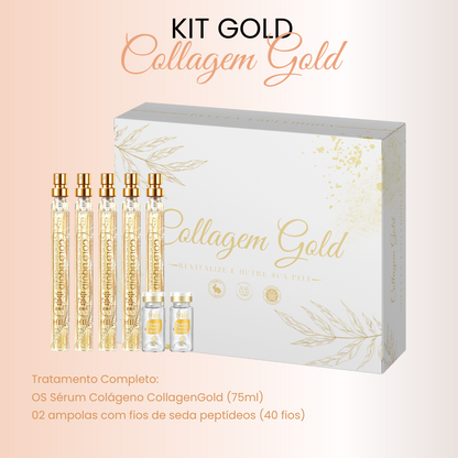Linhas de Colágeno Gold Remov - Combate ao Envelhecimento [+Brinde]