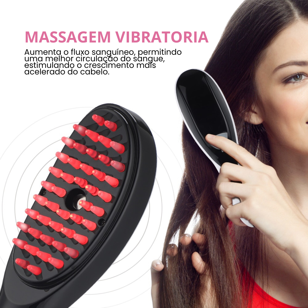 Escova de Terapia Capilar: BellaBrush Smarts 4 em 1
