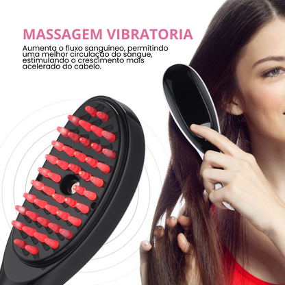 Escova de Terapia Capilar: BellaBrush Smarts 4 em 1