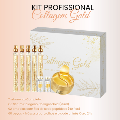 Linhas de Colágeno Gold Remov - Combate ao Envelhecimento [+Brinde]