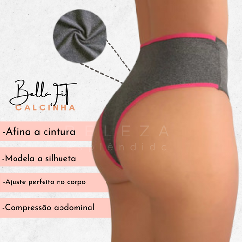 Kit Calcinha Fitness Modeladora - BellaFit™