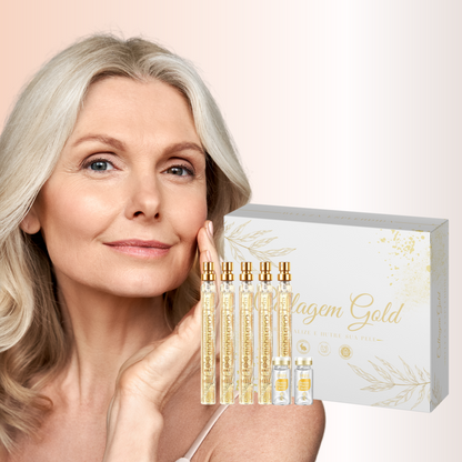 Linhas de Colágeno Gold Remov - Combate ao Envelhecimento [+Brinde]