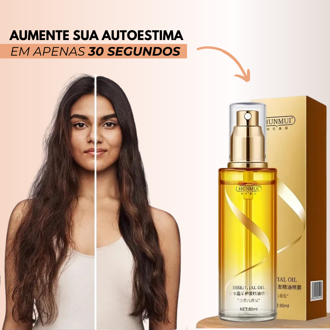 SelaFios Gold© 10 em 1: Spray Selador Multifuncional Coreano