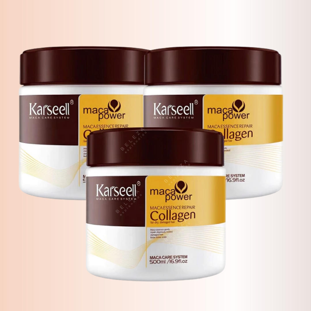 Máscara Colágeno  Karseell® 536g [Restauração Permanente e Completa]