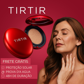 TIRTIR Red cushion - Base Premium Com Protetor Solar e Longa Duração - Original