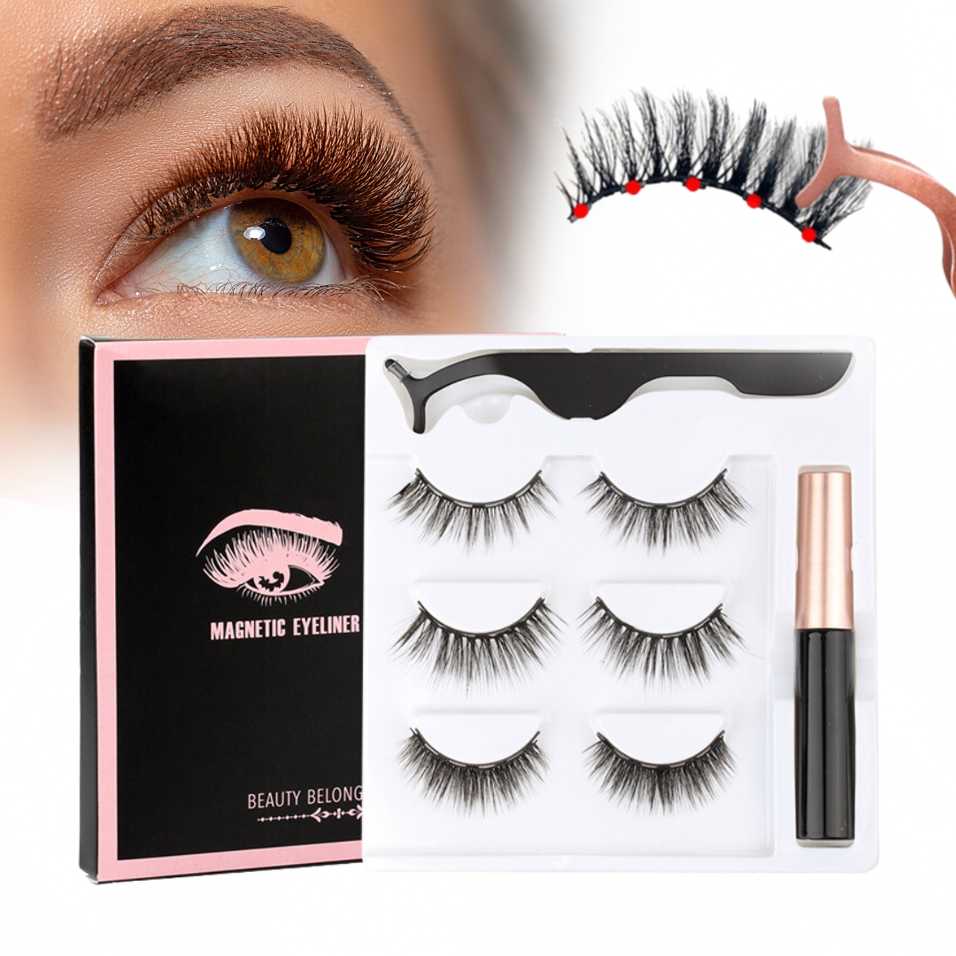 Cílios Bella Glamour - [COMPRE 1 LEVE 3 PARES]