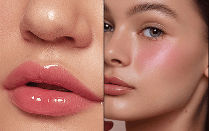 Derol Lips & Blush - Tom Natural Para Boca e Rosto [COMPRE 01 LEVE 02]