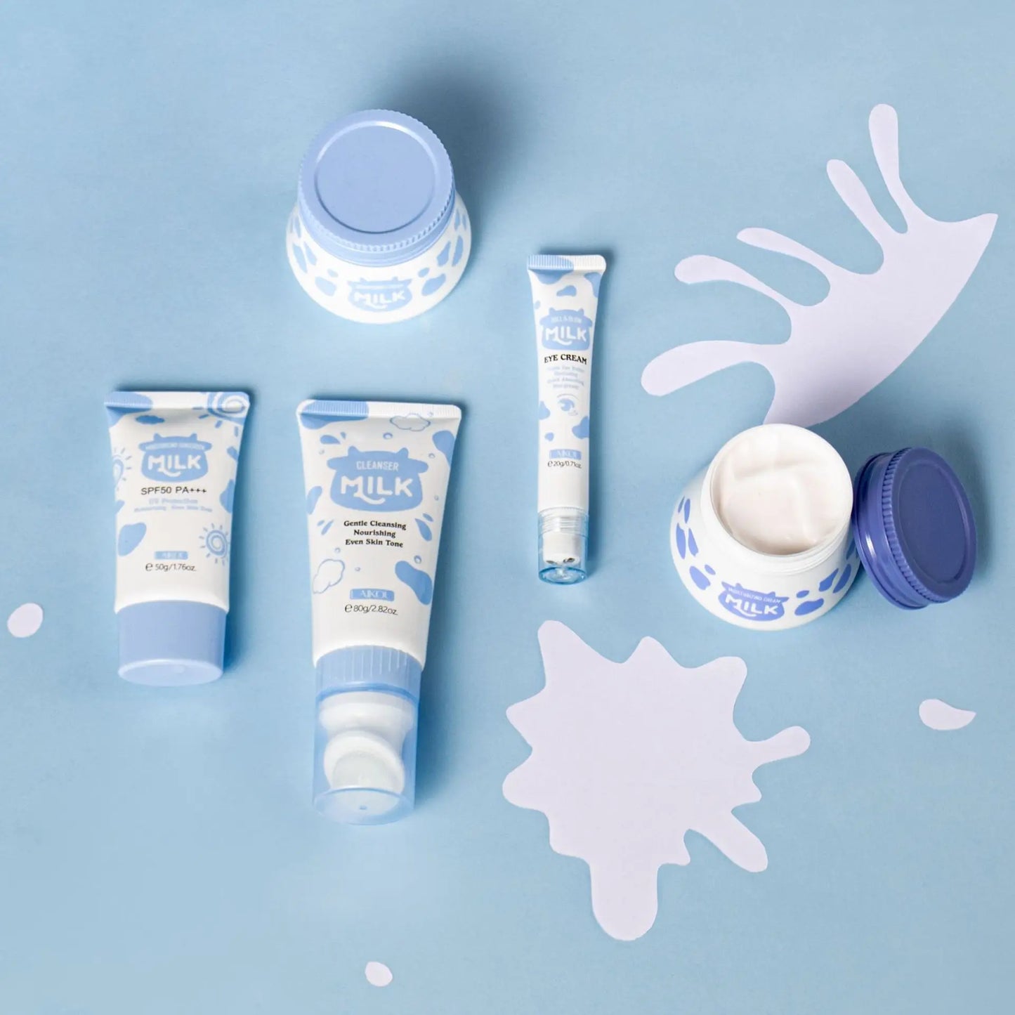 Kit Skin Care Milk - Hidratante & Suavizante Pele [+ PROTETOR SOLAR FPS50]