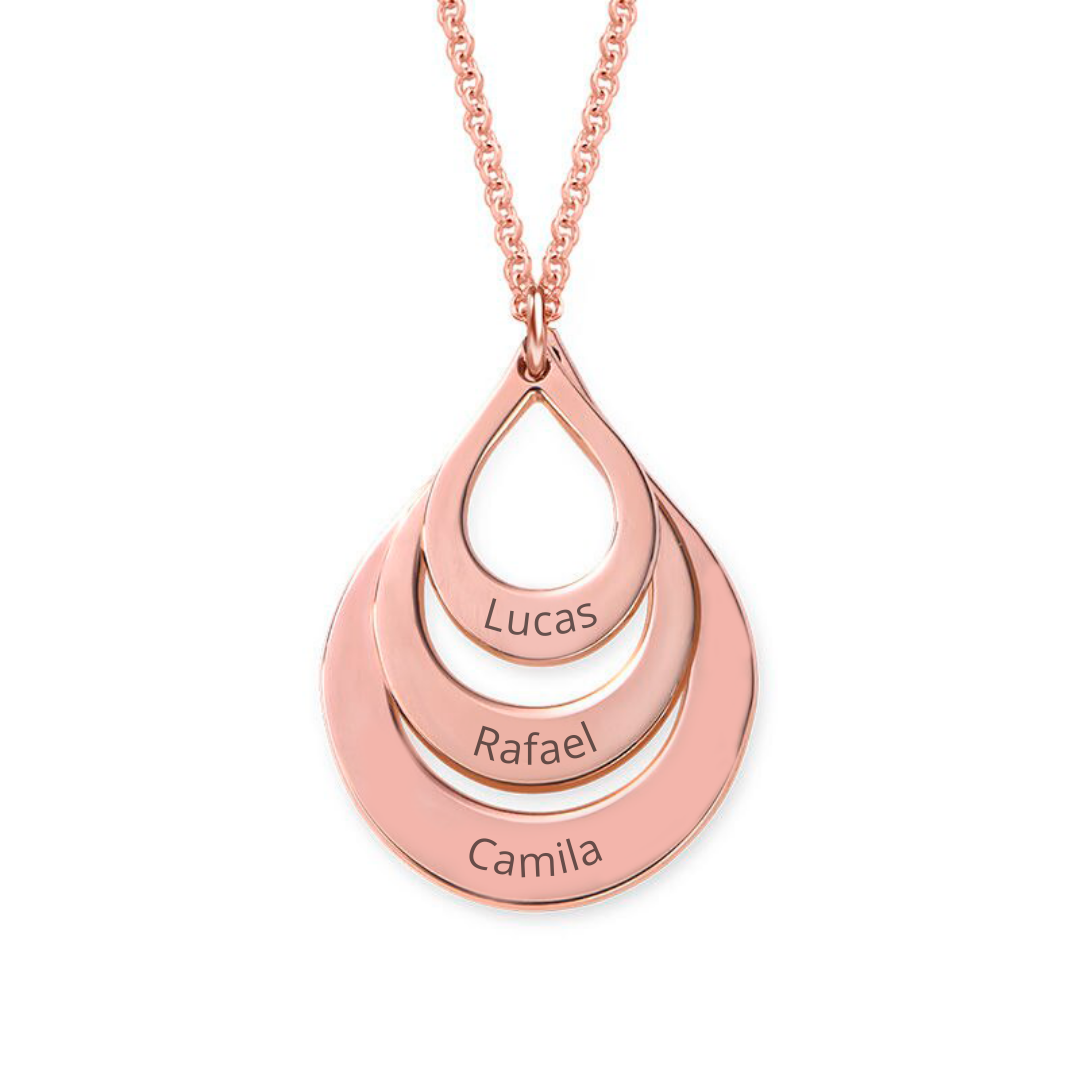 Colar Amor Fraterno Personalizado com Nome