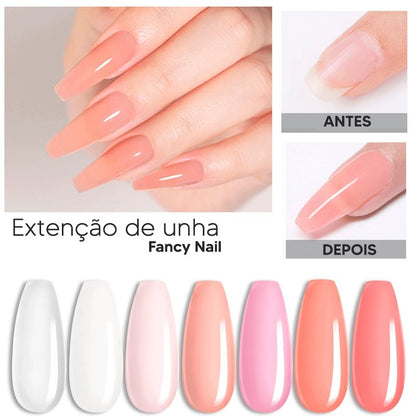 Fancy Nail - KIT PolyGel para Unhas de Salão sem Sair de Casa