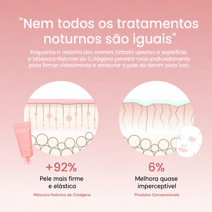 máscara noturna coreana com filme transparente para hidratação facial