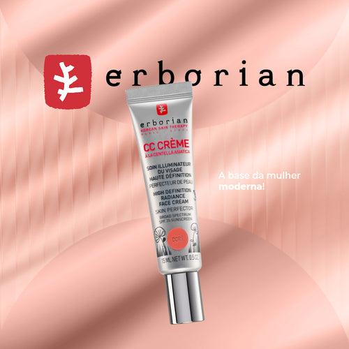 Base Erborian | Cobertura Perfeita e Ajuste Personalizado ao Seu Tom