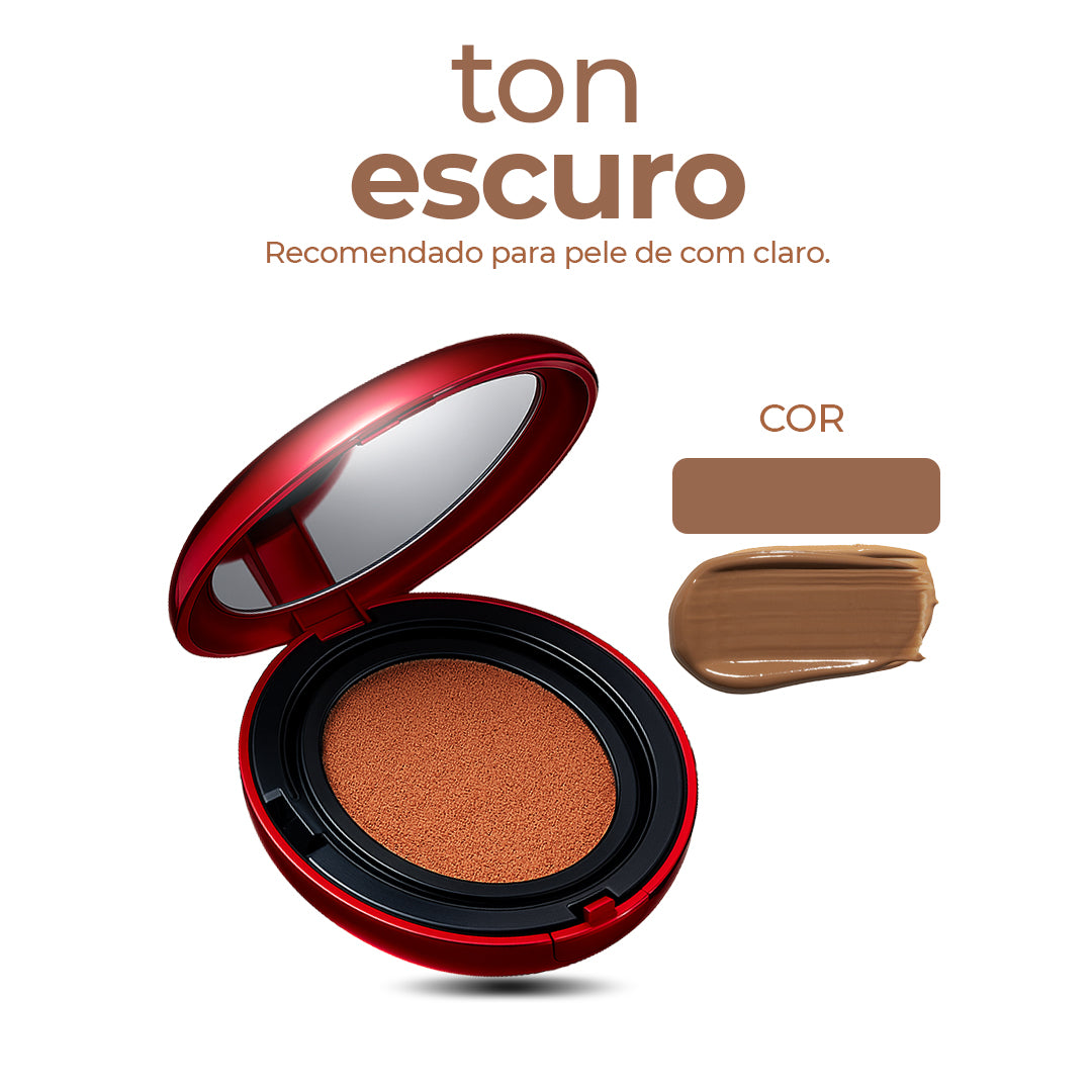 TIRTIR Red cushion - Base Premium Com Protetor Solar e Longa Duração - Original