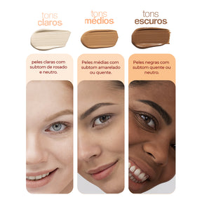 TIRTIR Red cushion - Base Premium Com Protetor Solar e Longa Duração - Original